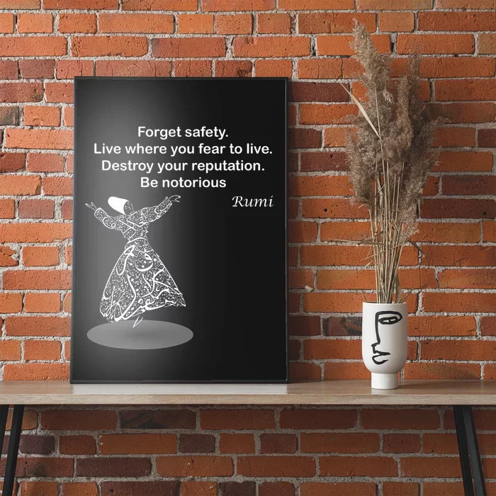 Rumi Quotes Poems Arts Poster