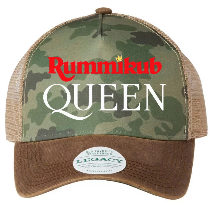 Rummikub Queen Player Fan Legacy Tie Dye Trucker Hat