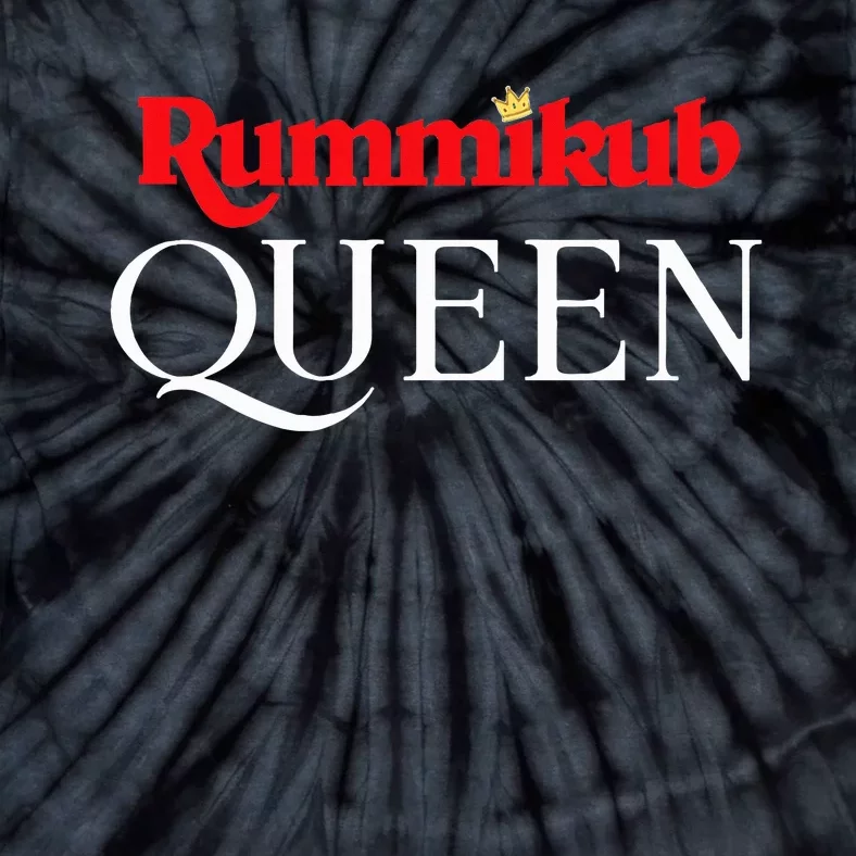 Rummikub Queen Player Fan Tie-Dye T-Shirt