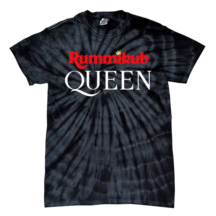 Rummikub Queen Player Fan Tie-Dye T-Shirt