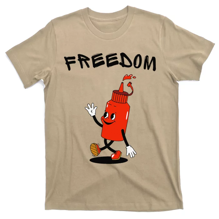 Random Quirky Squirting Freedom T-Shirt