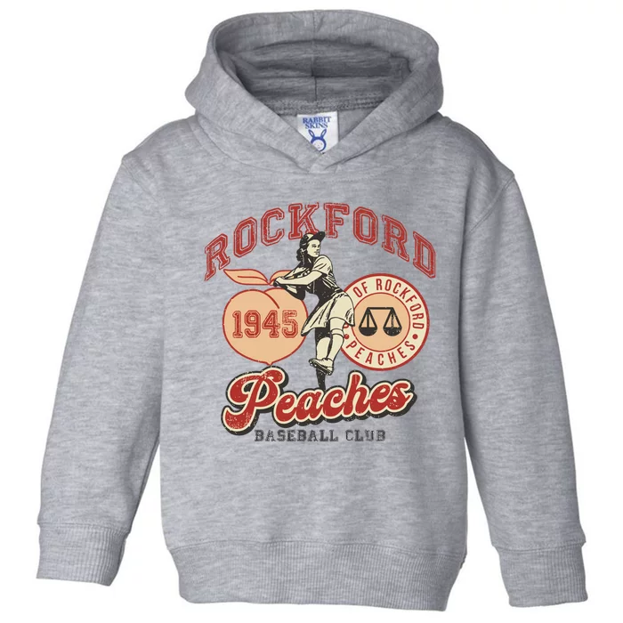 Rockford Retro 1945 Peaches Toddler Hoodie