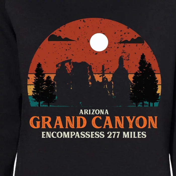 Grand Canyon National Park Womens California Wash Sweatshirt