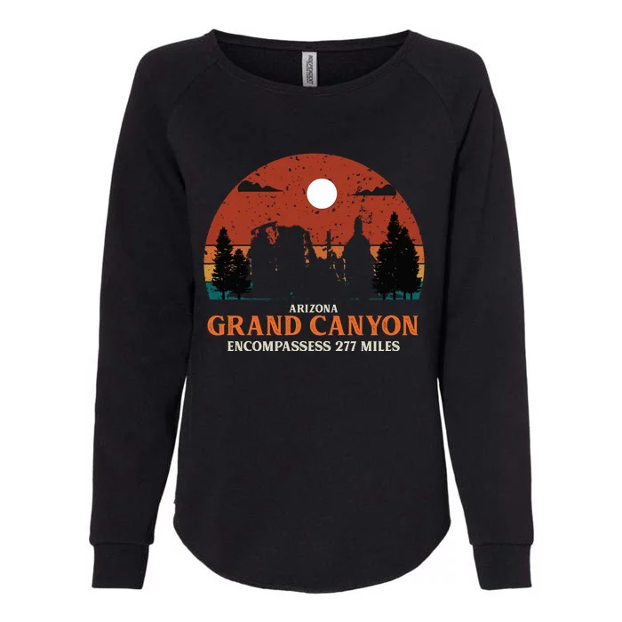 Grand Canyon National Park Womens California Wash Sweatshirt