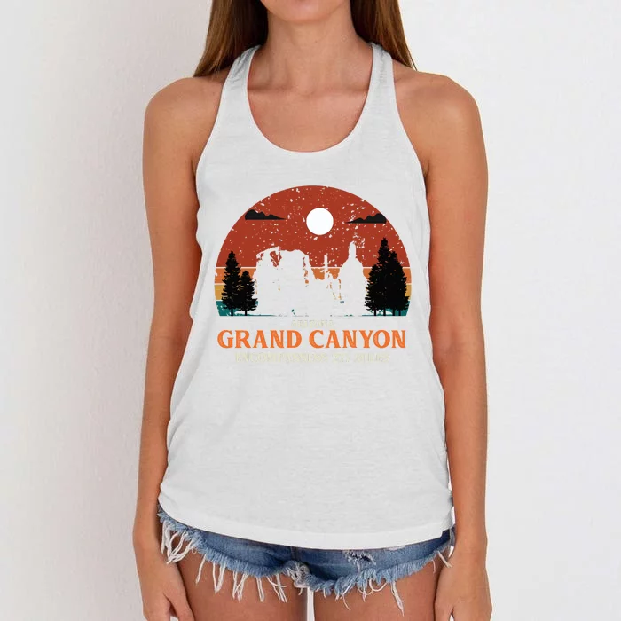 Grand Canyon National Park Women's Knotted Racerback Tank