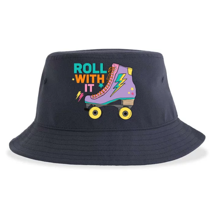 Retro Rollerskates 80S Derby Roller Skating For Teen Girl Sustainable Bucket Hat