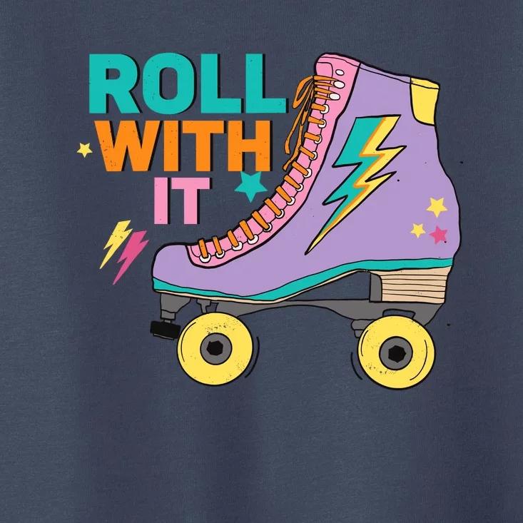 Retro Rollerskates 80S Derby Roller Skating For Teen Girl Toddler T-Shirt