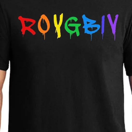 Roygbiv Rainbow Artist Art Student Teacher Pajama Set