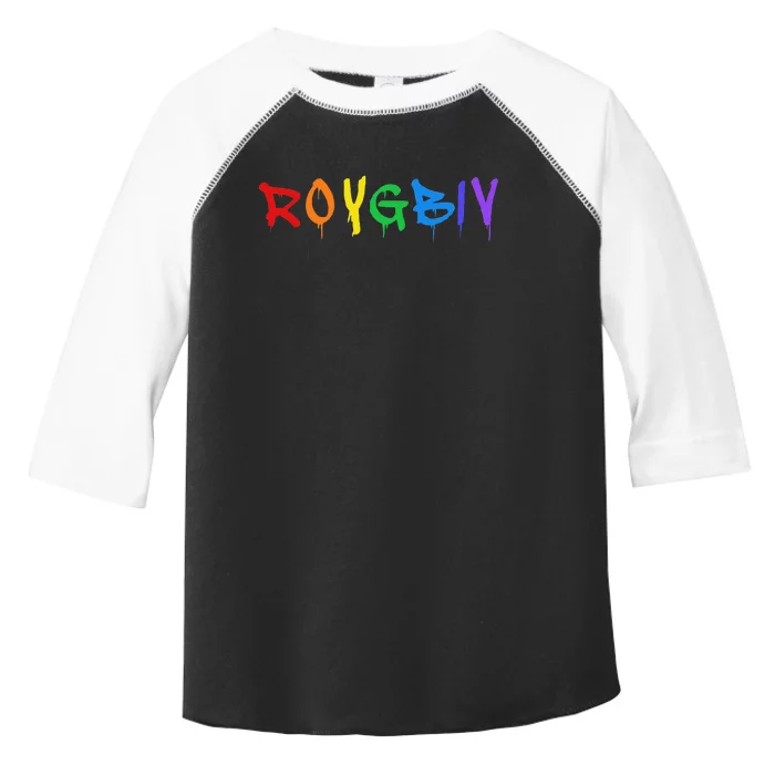 Roygbiv Rainbow Artist Art Student Teacher Toddler Fine Jersey T-Shirt