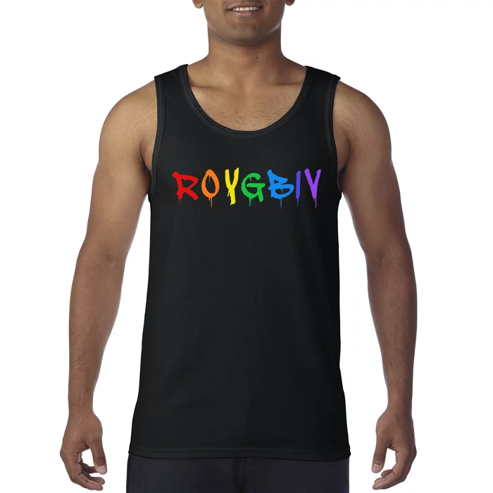 Roygbiv Rainbow Artist Art Student Teacher Tank Top