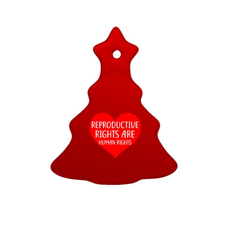 Reproductive Rights Are Human Rights Cool Gift Tree Ornament