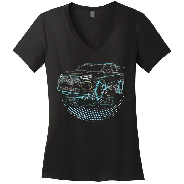 Rav4 Women's V-Neck T-Shirt