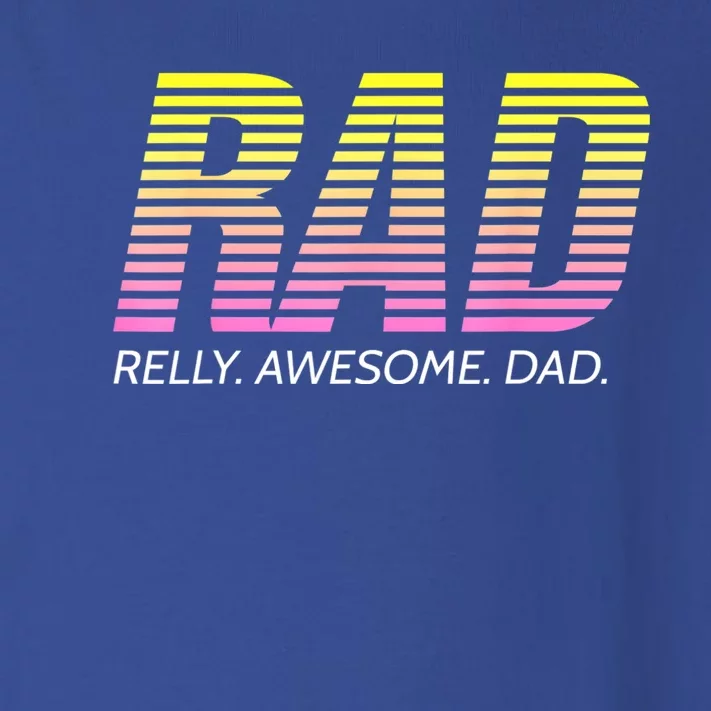 RAD Really Awesome Dad Father's Day Toddler Long Sleeve Shirt