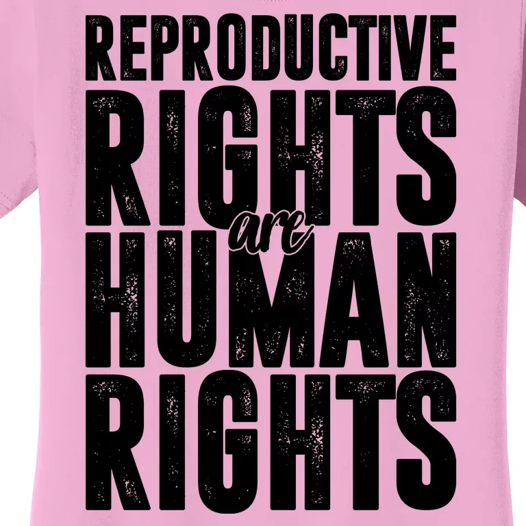 Reproductive Rights Are Human Rights Pro Choice Women's T-Shirt