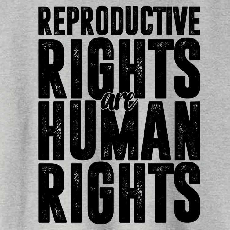 Reproductive Rights Are Human Rights Pro Choice Women's Crop Top Tee