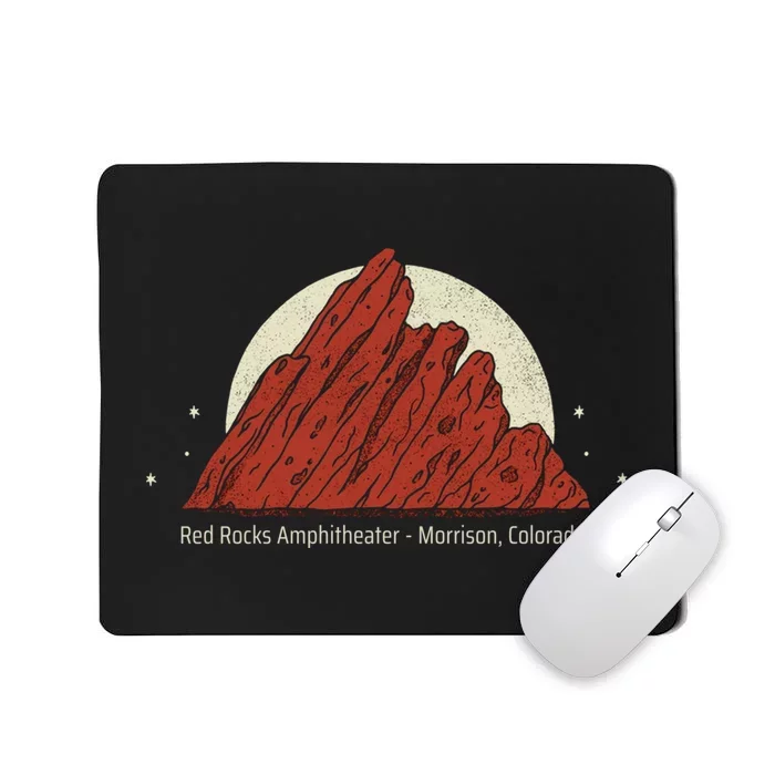 Red Rocks Amphitheater - Morrison Colorado Mousepad