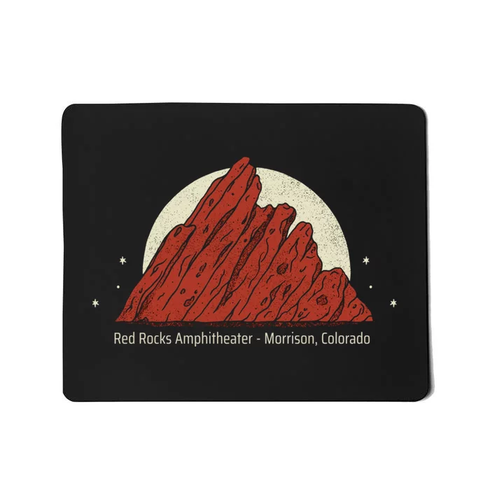 Red Rocks Amphitheater - Morrison Colorado Mousepad