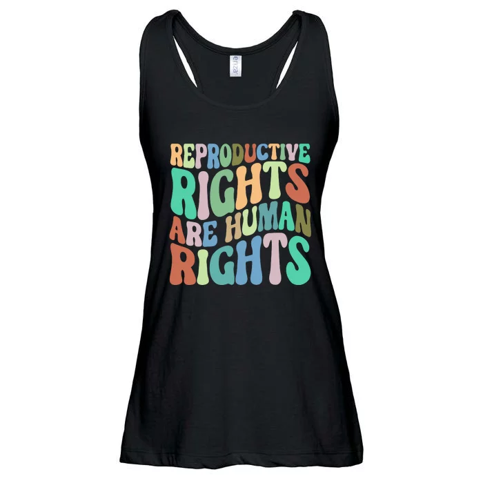 Reproductive Rights Are Human Rights Feminist Pro Choice Ladies Essential Flowy Tank