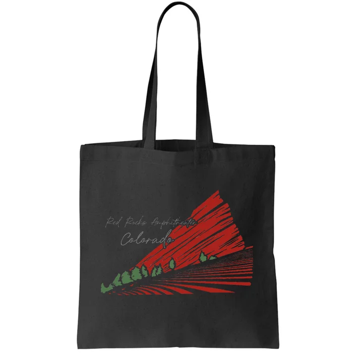 Red Rocks Amphitheater Colorado Tote Bag