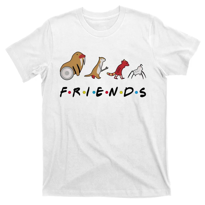 Rocket Raccoon And Friends Movie Comics Rocket Fan T-Shirt