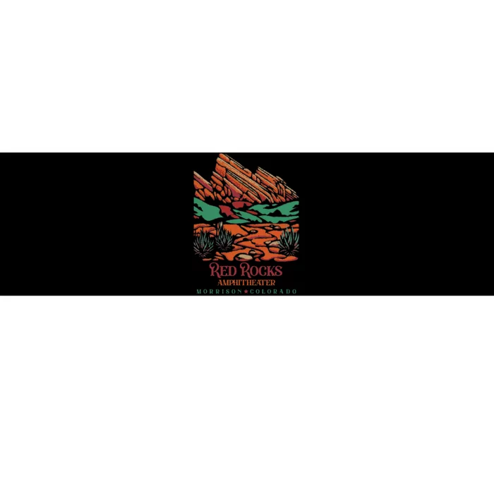 Red Rocks Amphitheater Morrison Colorado Poster Art Bumper Sticker