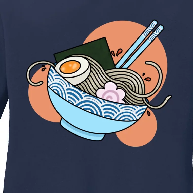 Ramen! Ladies Long Sleeve Shirt