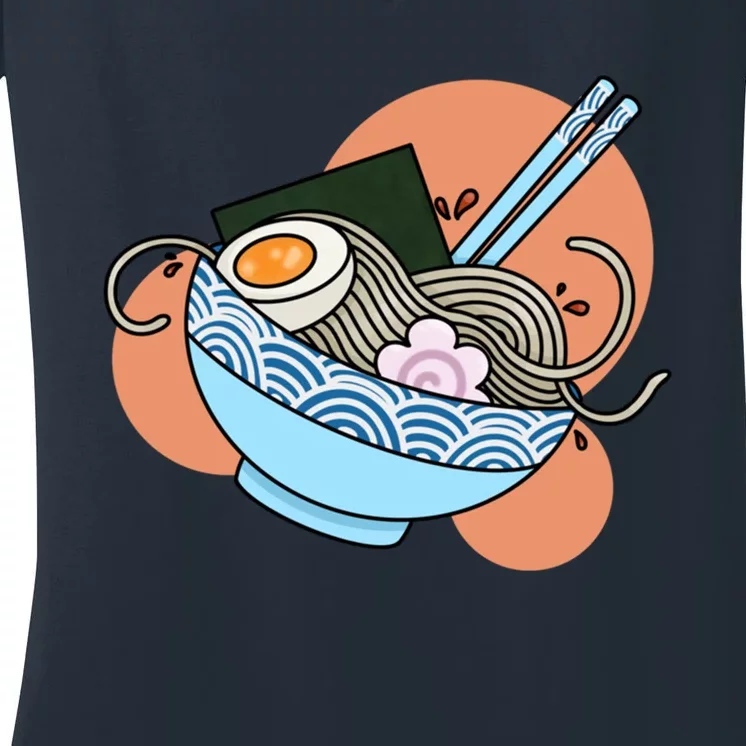 Ramen! Women's V-Neck T-Shirt