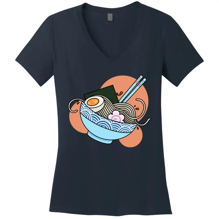 Ramen! Women's V-Neck T-Shirt