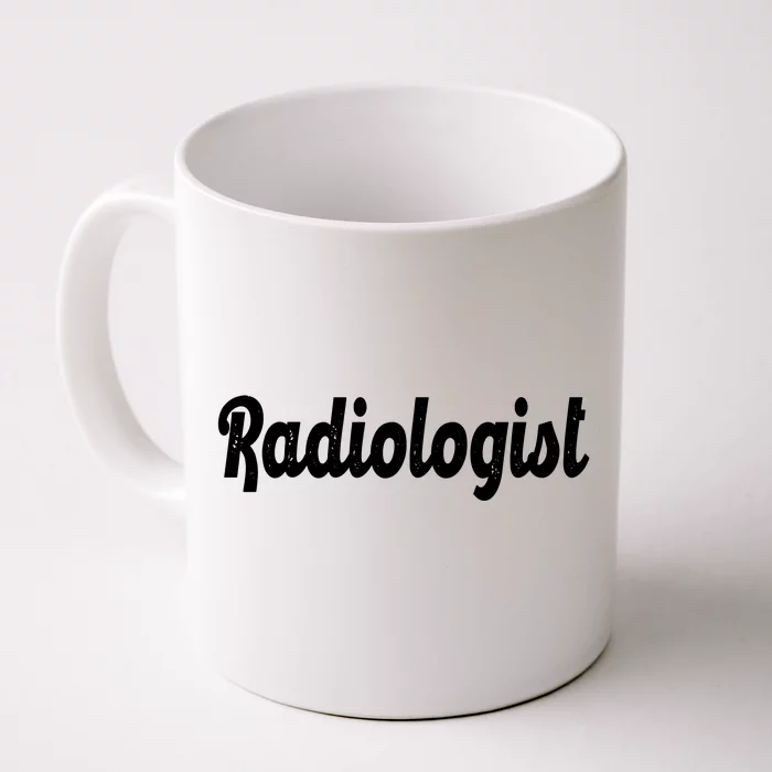 Radiologist Front & Back Coffee Mug