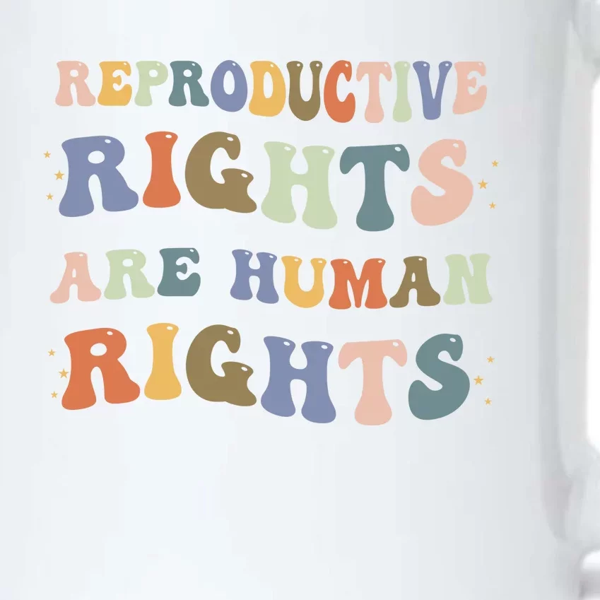 Reproductive Rights Are Human Rights Pro Choice Feminist Black Color Changing Mug