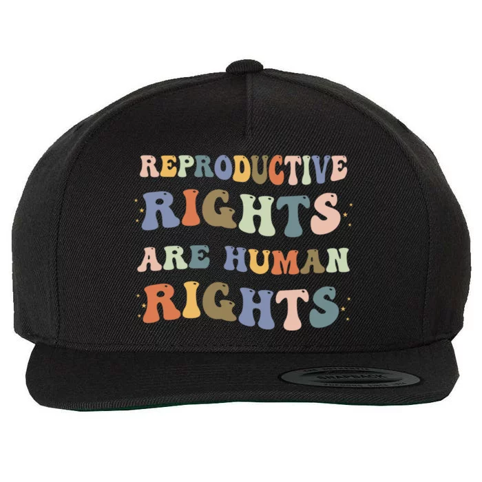 Reproductive Rights Are Human Rights Pro Choice Feminist Wool Snapback Cap