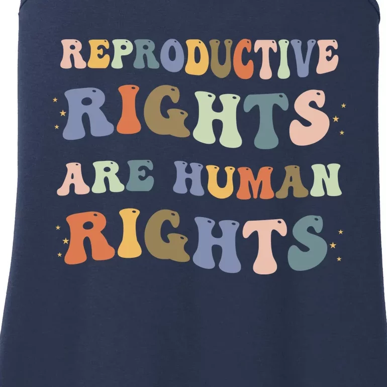 Reproductive Rights Are Human Rights Pro Choice Feminist Ladies Essential Tank