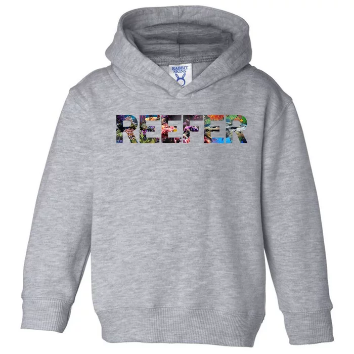 Reefer Reef Aquarium Coral Fish Tank Aquarist Toddler Hoodie