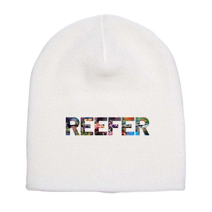 Reefer Reef Aquarium Coral Fish Tank Aquarist Short Acrylic Beanie