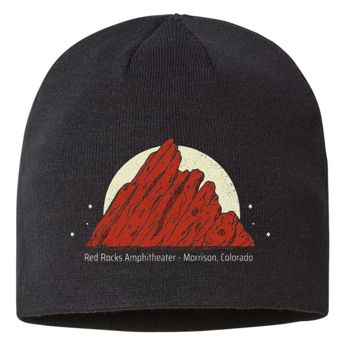 Red Rocks Amphitheater Morrison Colorado 8 1/2in Sustainable Knit Beanie