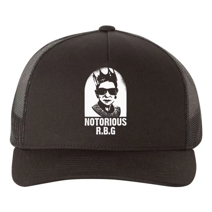 RBG Ruth Bader Ginsburg Feminist Political Gift Yupoong Adult 5-Panel Trucker Hat