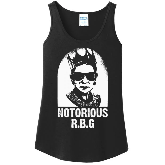 RBG Ruth Bader Ginsburg Feminist Political Gift Ladies Essential Tank