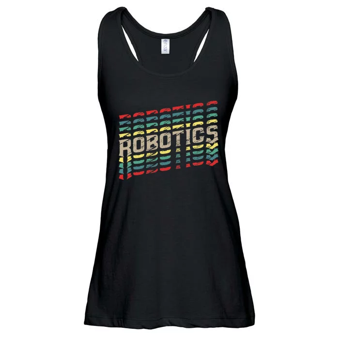 Robotics Robot Builder Engineer Engineering Cyborg Ladies Essential Flowy Tank