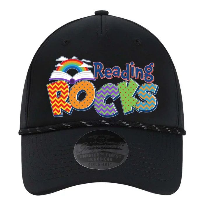 Reading Rocks Book Lover Reading Fan Performance The Dyno Cap