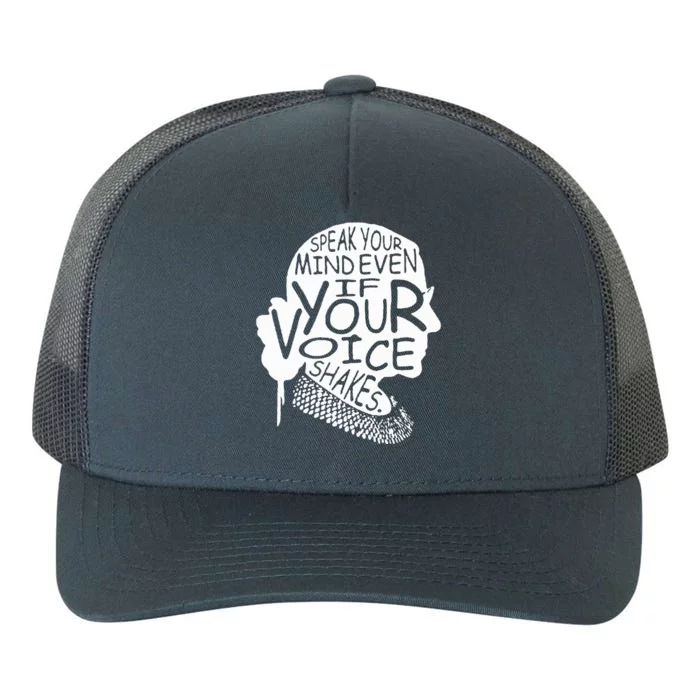 Rbg Ruth Bader Ginsburg Feminist Yupoong Adult 5-Panel Trucker Hat