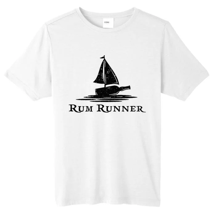 Rum Runner Bottle Ship Why Is The Rum Always Gone Funny ChromaSoft Performance T-Shirt