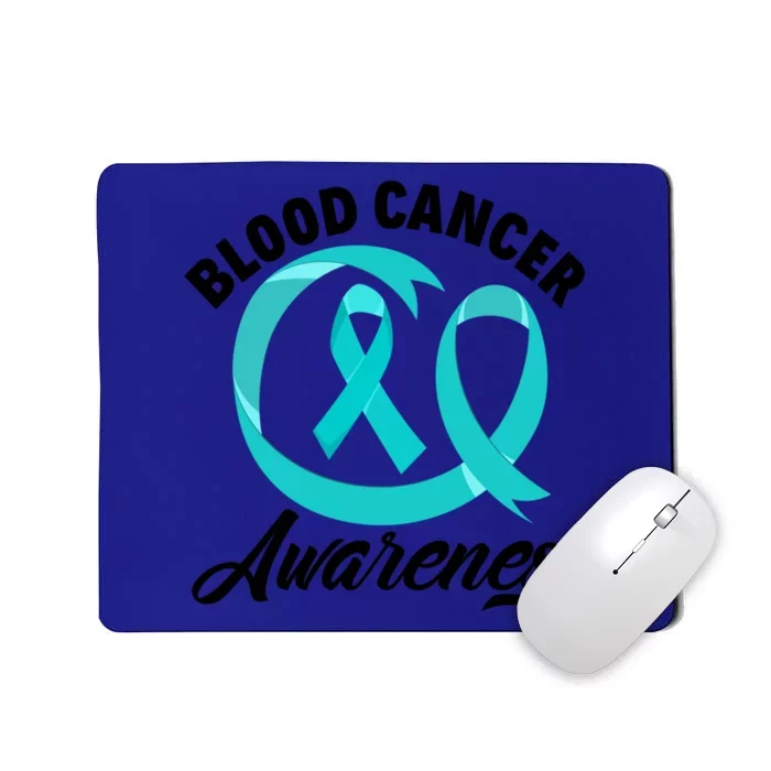 Red Ribbon Blood Cancer Awareness Funny Gift Mousepad