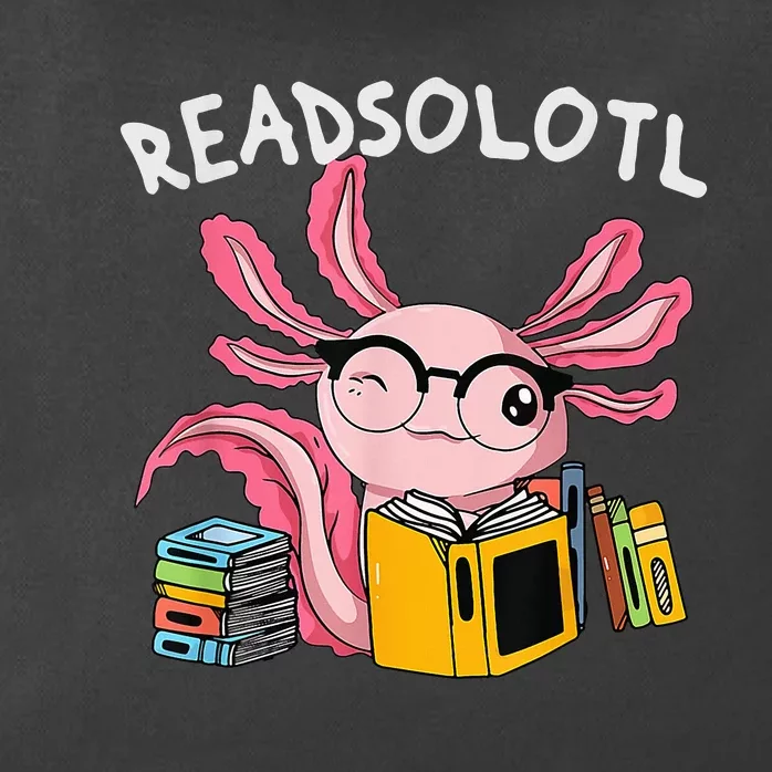 readsolotl read book axolotl reading fish books lizard Zip Tote Bag