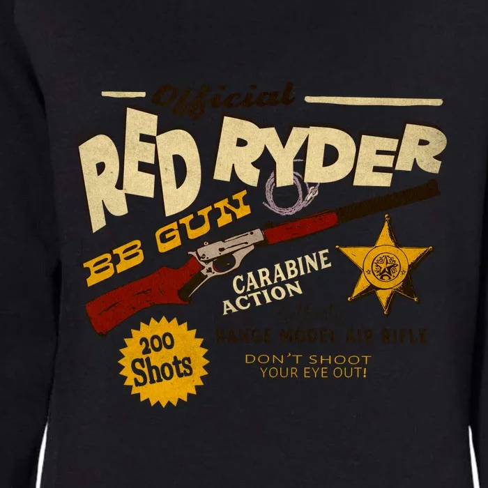 Red Ryder Bb Guns Womens California Wash Sweatshirt