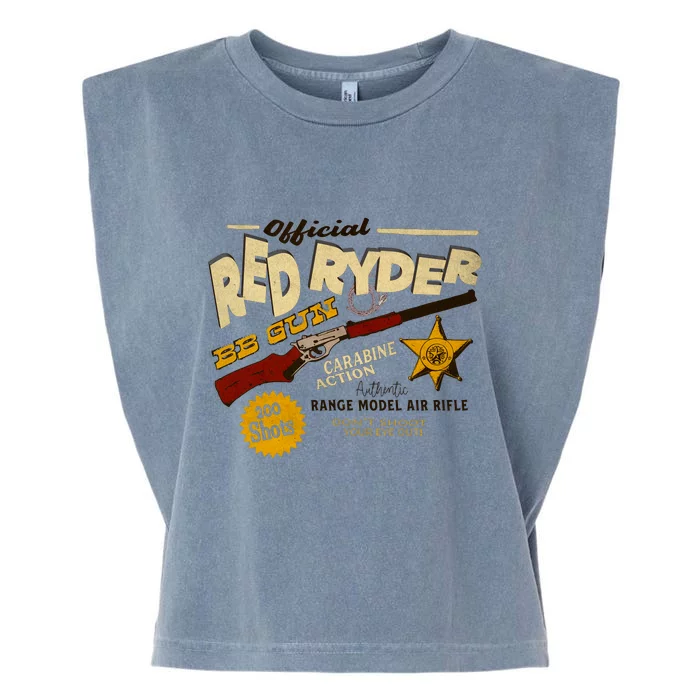 Red Ryder Bb Guns Garment-Dyed Women's Muscle Tee