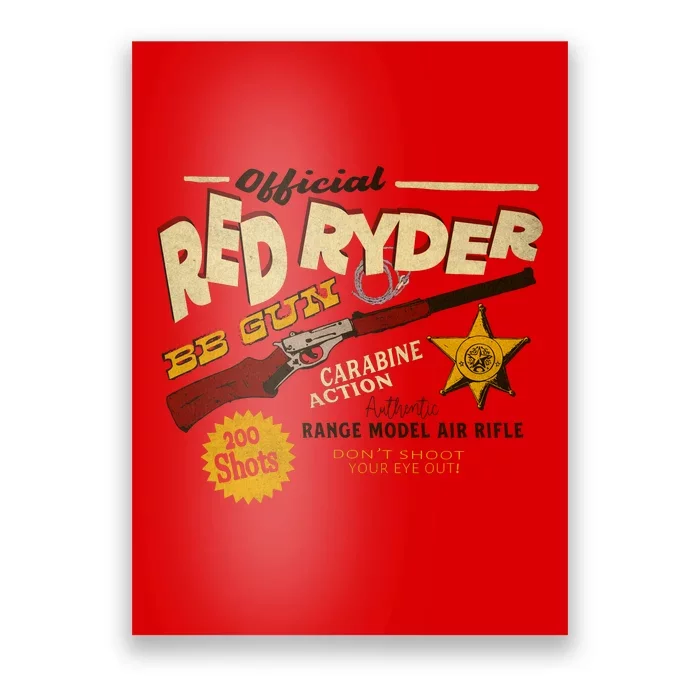 Red Ryder Bb Guns Poster