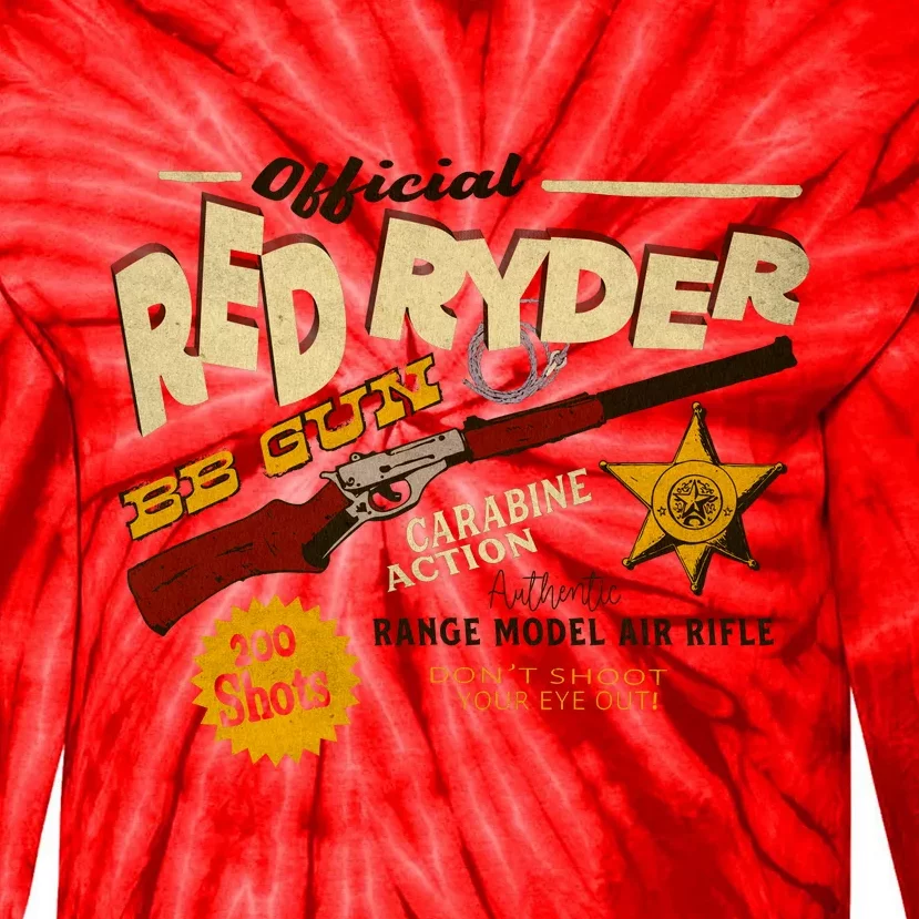 Red Ryder Bb Guns Tie-Dye Long Sleeve Shirt