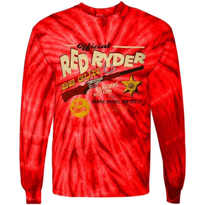 Red Ryder Bb Guns Tie-Dye Long Sleeve Shirt