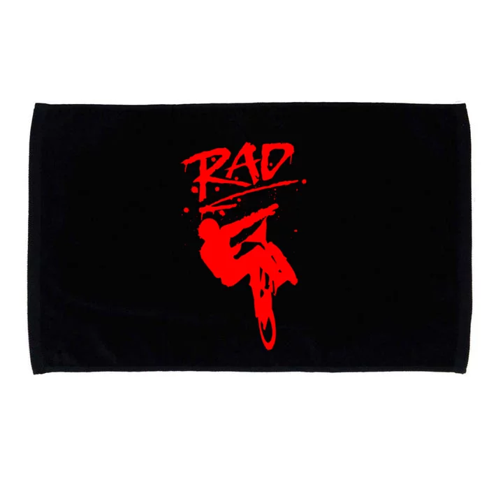 Rad Radical Bmx Bike Redesign Graffiti Gnarly Retro Awesome Meaningful Gift Microfiber Hand Towel