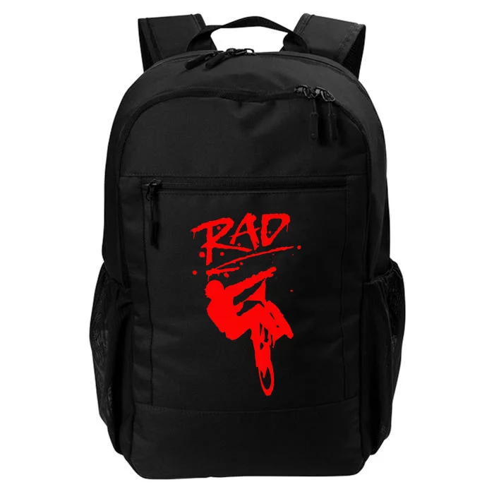 Rad Radical Bmx Bike Redesign Graffiti Gnarly Awesome Daily Commute Backpack